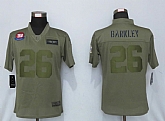 Women Nike New York Giants 26 Barkley Nike Camo 2019 Salute to Service Limited Jersey,baseball caps,new era cap wholesale,wholesale hats